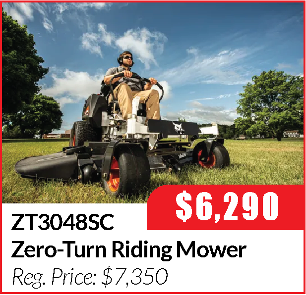 ZT3048SC | Bobcat Zero-Turn Riding Mower