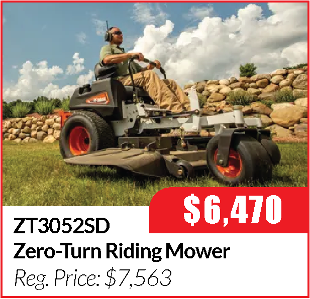 ZT3052SD | Bobcat Zero-Turn Riding Mower